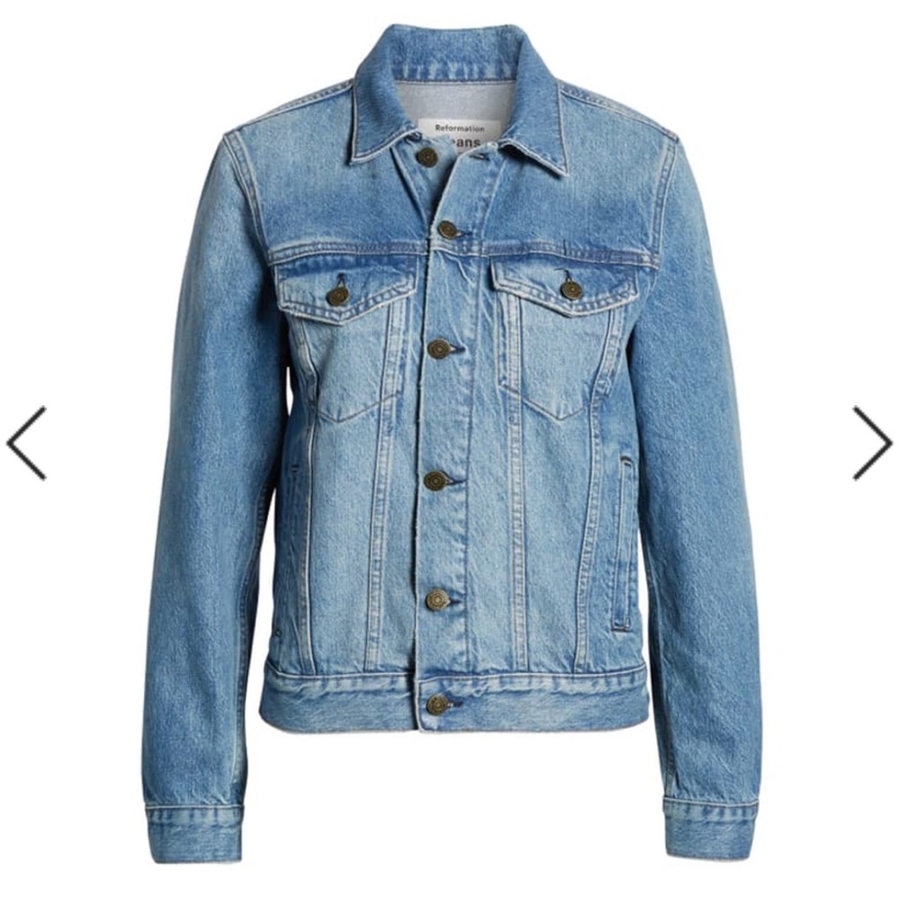 NWT Reformation Jeans Jacket Shesta